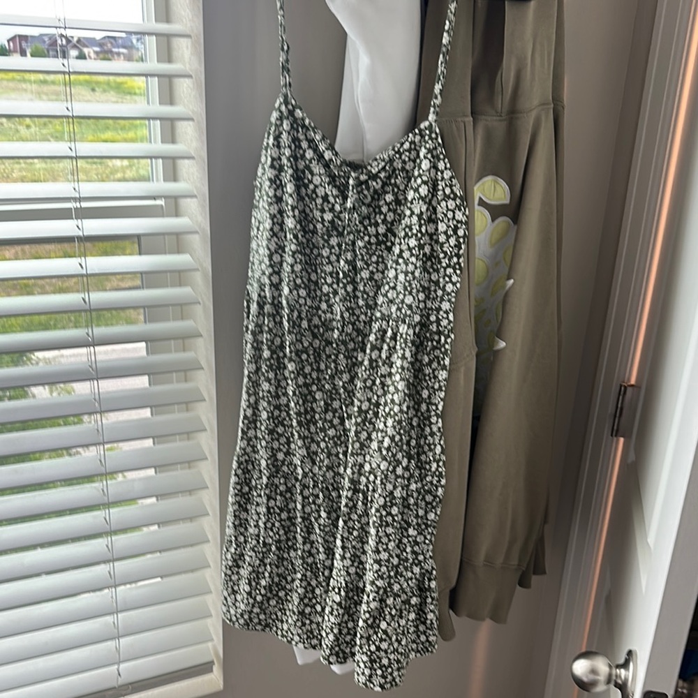 Floral Spaghetti Strap Dress